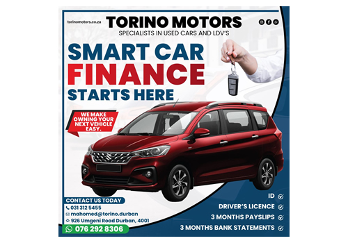 Torino Motors smart car finance flyer